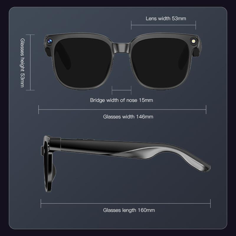 Wearable AI Camera Glasses UV Protect – Jason Gross