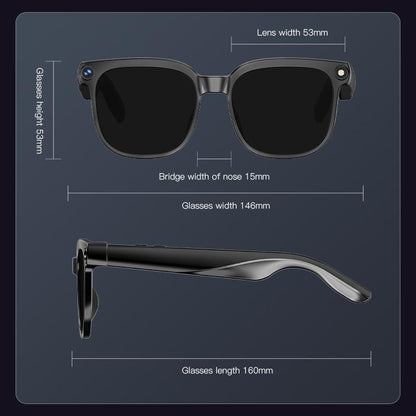 Wearable AI Camera Glasses UV Protect