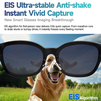 Wearable AI Camera Glasses UV Protect
